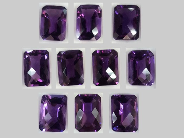 Amethyst Octagon Checker Board