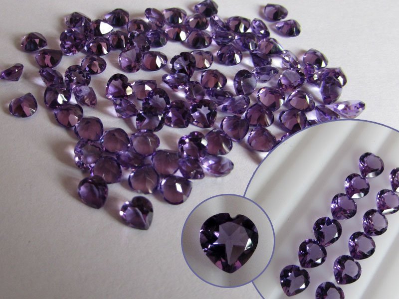 Amethyst Heart