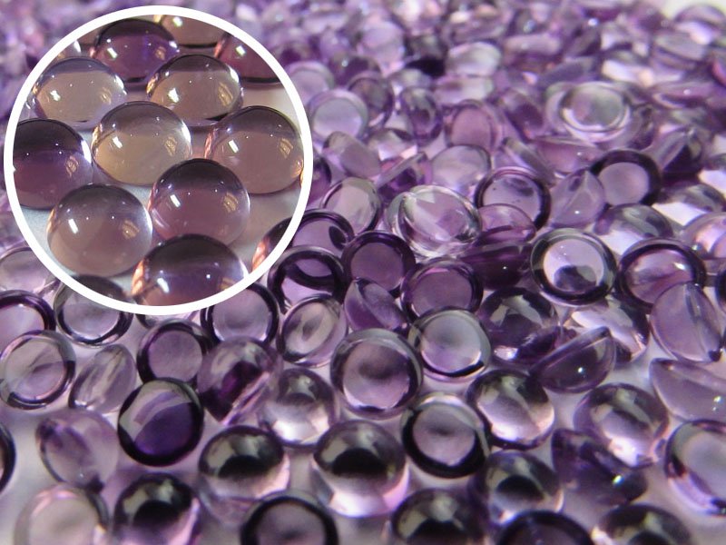 Amethyst Cabochons