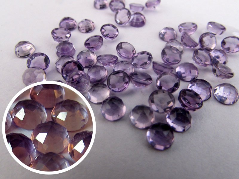 Amethyst Rose Cut