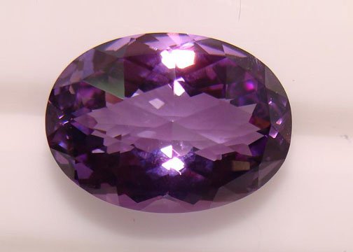 Amethyst Oval Rose Cut
