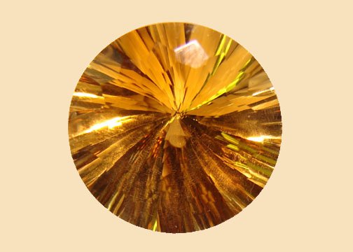 Citrine Concave Buff Top