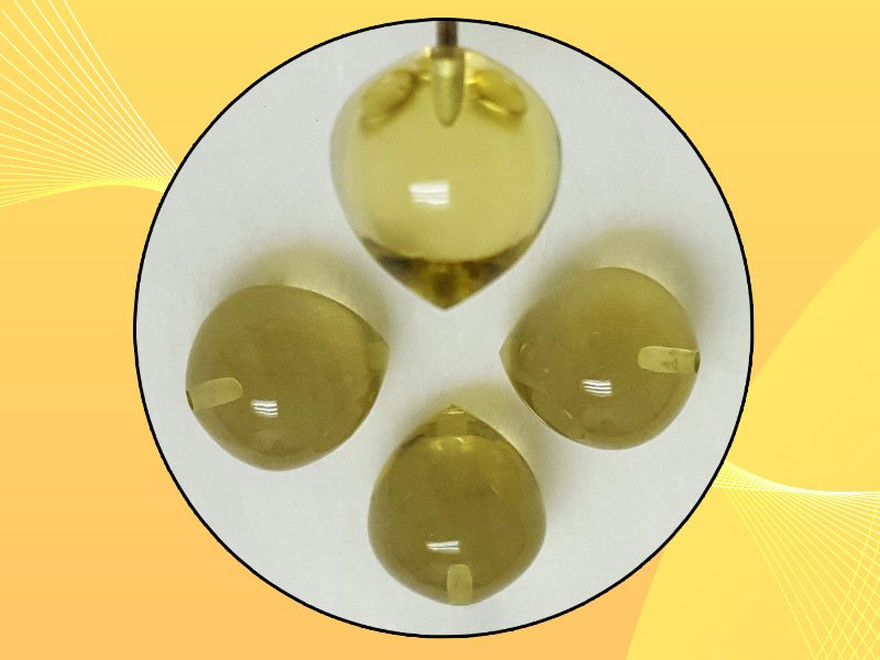 Lemon Quartz Tears Drops