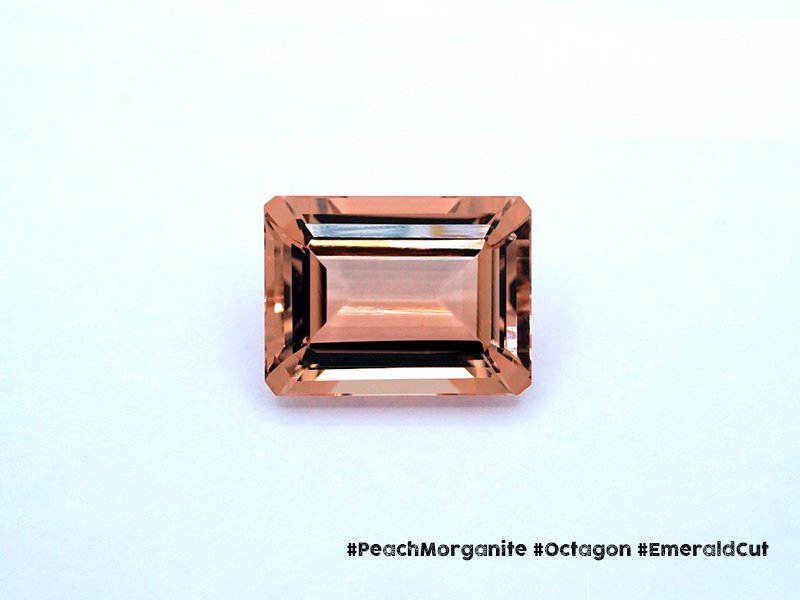 Morganite Octagon EmeraldCut