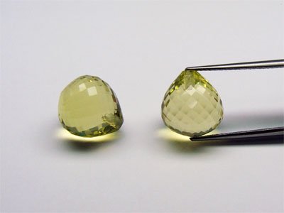 Lemon Quartz Onion Tear Drops