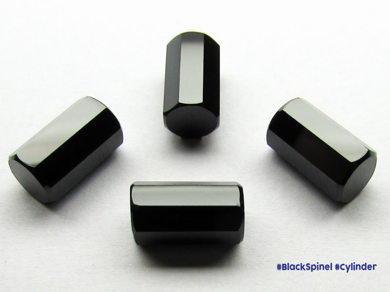 Black Spinel Cylinder