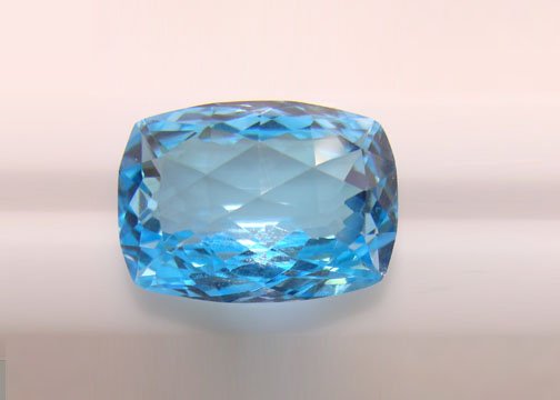 Sky Blue Topaz Cushion
