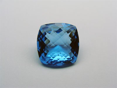 Swiss Blue Topaz Cushion