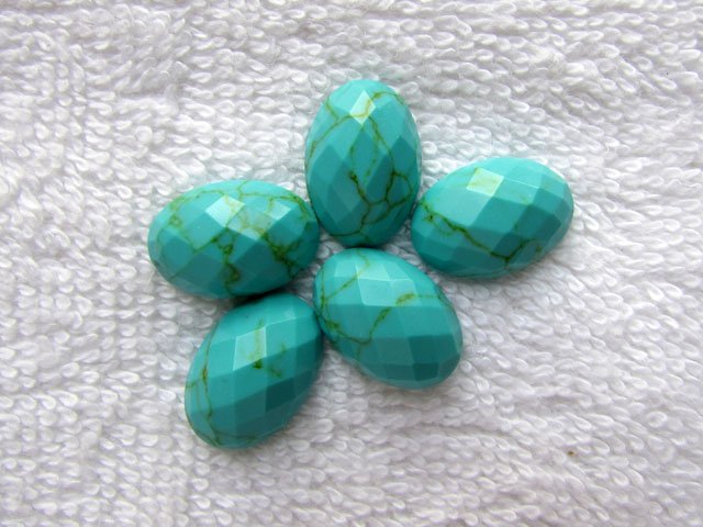 Turquoise Oval